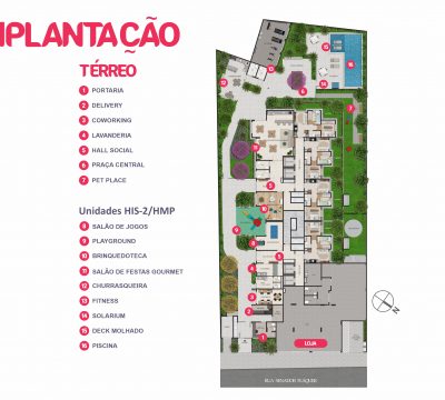 Implantação Térreo